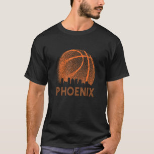 Arizona Staat Phoenix Basketball B-Ball City Valle T-Shirt