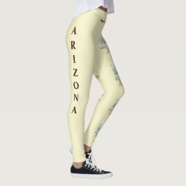 Arizona Staat Saguaro Blossom Blume Leggings