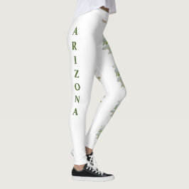 Arizona Staat Saguaro Blossom Blume Leggings
