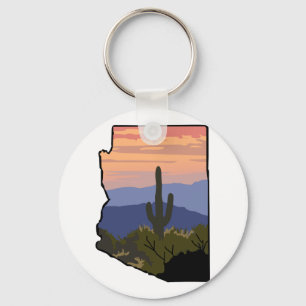 Arizona-Staat Schlüsselanhänger