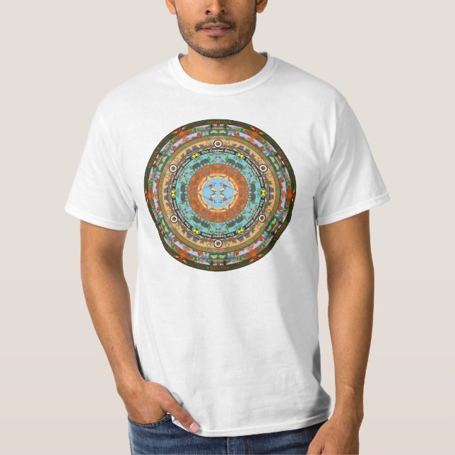 Arizona-Staatmandala-T-Shirt T-Shirt (Vorderseite)