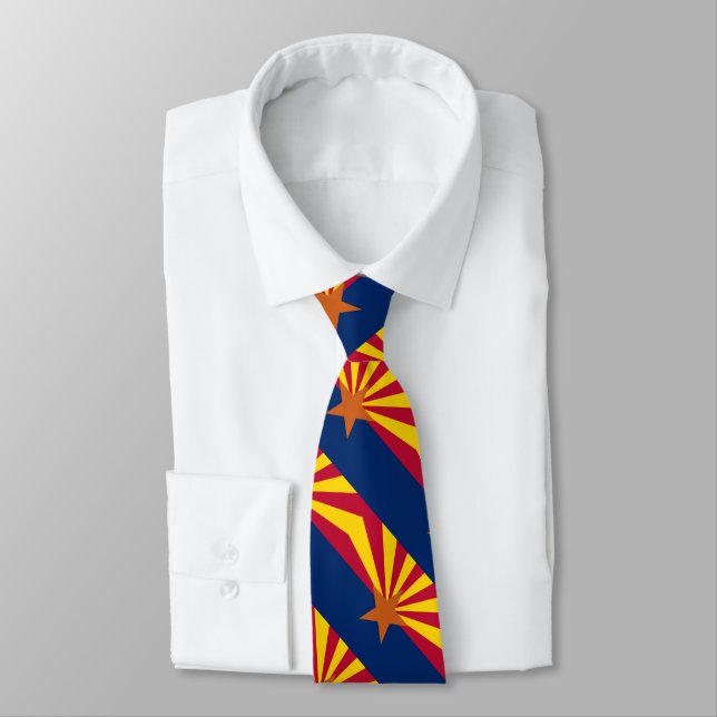 Arizona-Staats-Flagge Krawatte (Gebunden)