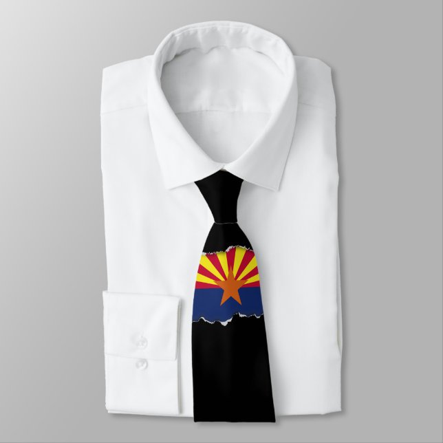 Arizona-Staats-Flagge Krawatte (Gebunden)
