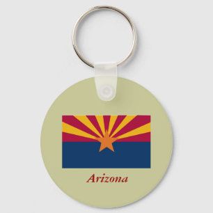 Arizona-Staats-Flagge Schlüsselanhänger
