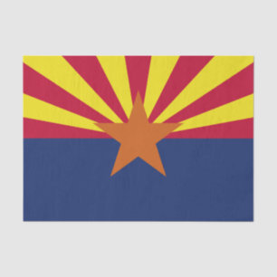 Arizona-Staats-Flagge Seidenpapier