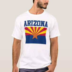 Arizona-Staats-Flaggen-T - Shirt