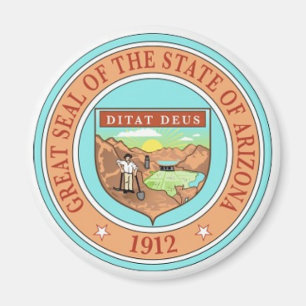 Arizona-Staats-Siegel Magnet