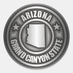 "Arizona-Stahl-" Aufkleber