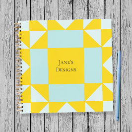 Arizona Star Quilt Blockquilters Notizbuch