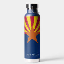 Arizona State Flag Personalize Name Hot oder Cold