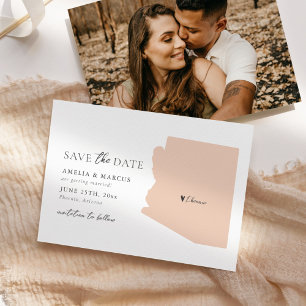 Arizona State Save-the-Date-Karte Einladung