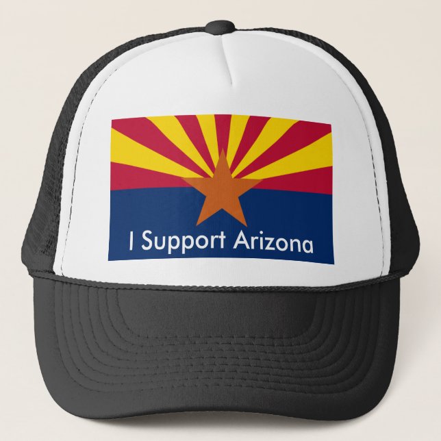 Arizona, stütze ich Arizona Truckerkappe (Vorderseite)