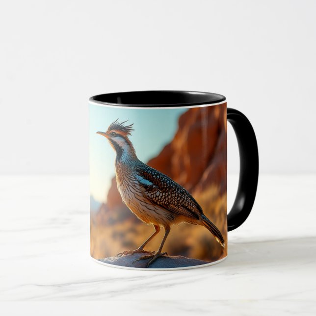 Arizona Südwest Birds Roadrunner Tasse (VorderseiteRechts)