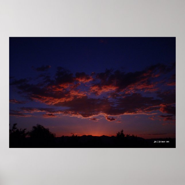 Arizona Sunset 14 Poster (Vorne)