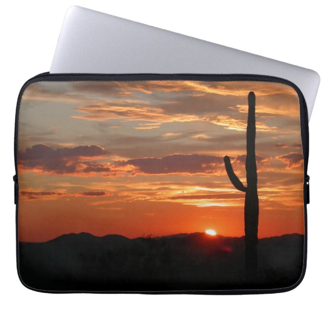 Arizona Sunset Laptopschutzhülle (Vorderseite)