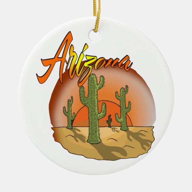 Arizona Sunset Ornament (Vorne)