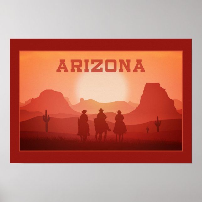 Arizona Sunset Poster 1 (Vorne)