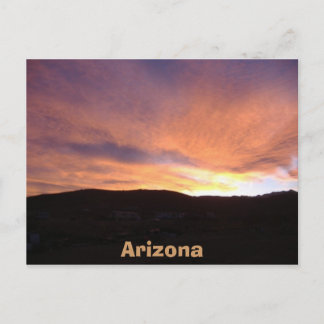 Arizona Sunset Postkarte