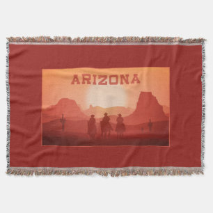Arizona Sunset-Wurfdecke Decke