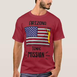 Arizona Tempe Mormon LDS Mission Missionsgeschenk T-Shirt