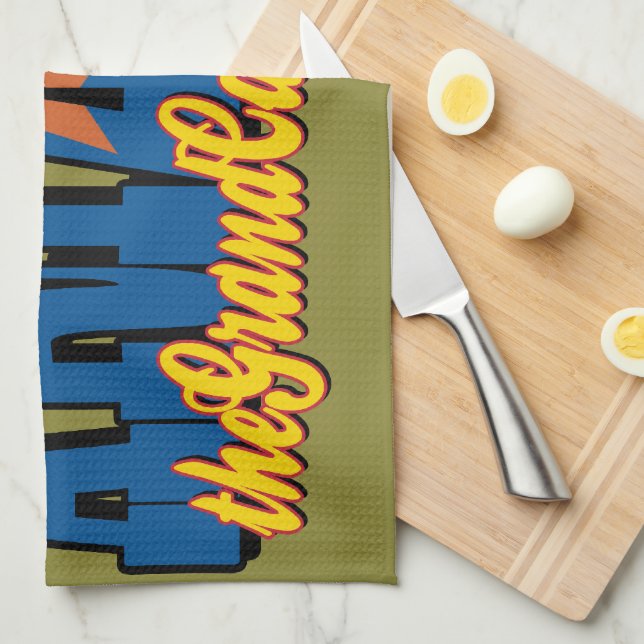 Arizona the Grand Canyon State Geschirrtuch (Viertel Falte)