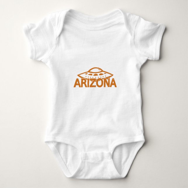 Arizona UFO Baby Strampler (Vorderseite)