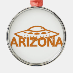 Arizona UFO Ornament Aus Metall