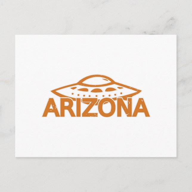 Arizona UFO Postkarte (Vorderseite)