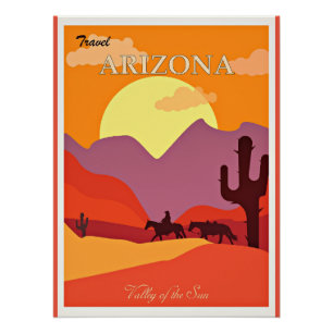 Arizona Valley of the Sun Poster