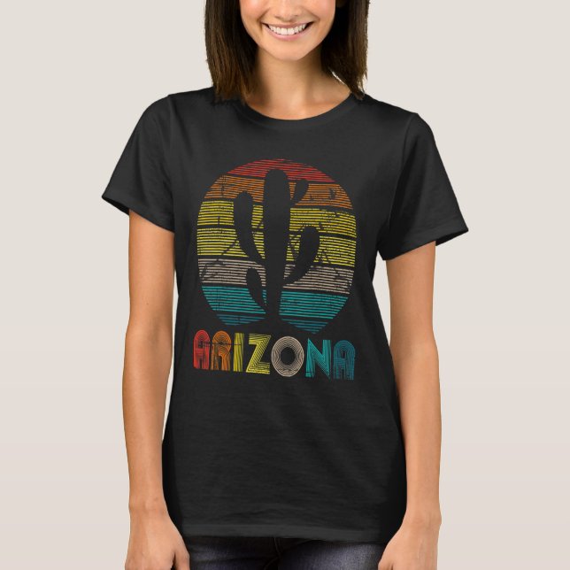 Arizona Vintag Retro Men AZ Graphic T-Shirt (Vorderseite)