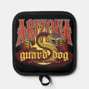 Arizona Wachhund Schlange Topflappen