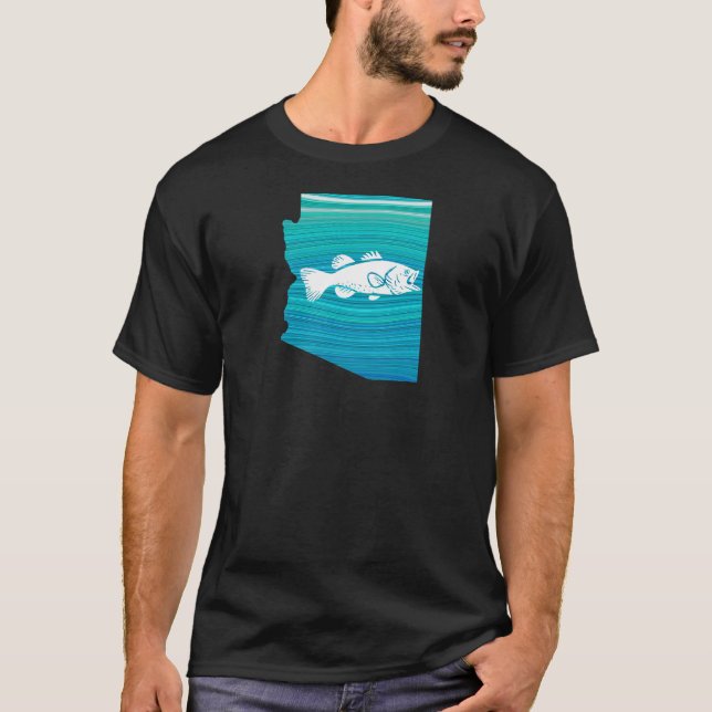 Arizona Wave Fishing T-Shirt (Vorderseite)