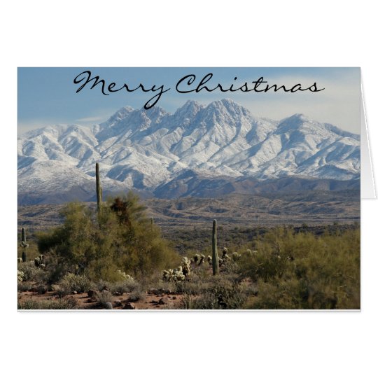 Arizona-Weihnachten Karte