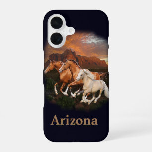 Arizona Wildpferde iPhone 16 Hülle