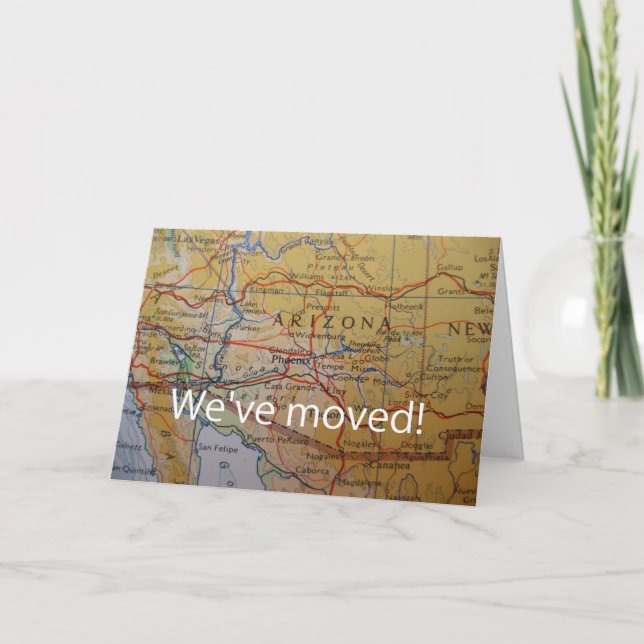 Arizona Wir haben die Ankündigung der Adresse vers (Vorderseite)