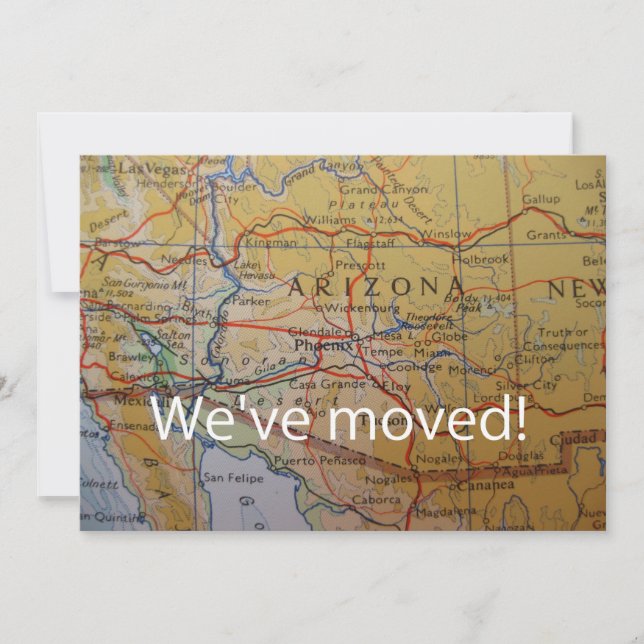 Arizona Wir haben die Ankündigung einer neuen Adre (Vorderseite)