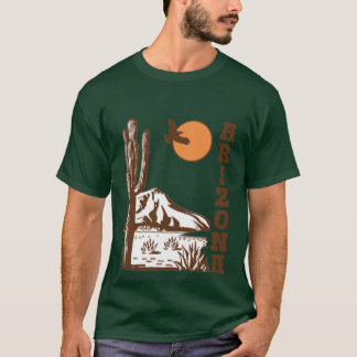 Arizona-Wüstenkaktus T-Shirt