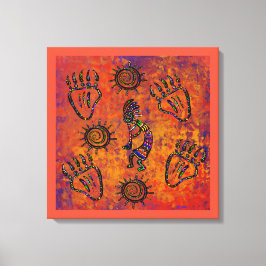 Arizona Wüstenkunst Leinwanddruck