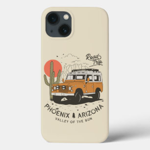 Arizona Wüstenuntergangstraßen-Trip Kaktus Phoenix Case-Mate iPhone Hülle