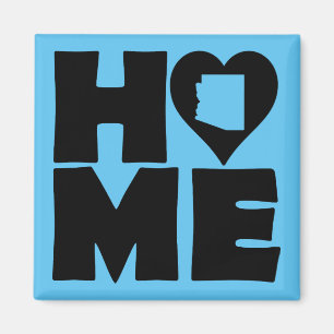 Arizona Zuhause Heart Staat Kühlschrankmagnet