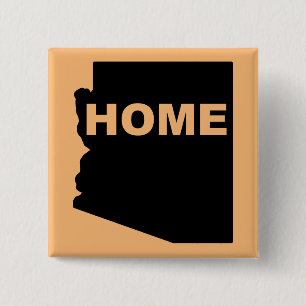 Arizona Zuhause weg Vom Staat Button Abzeichen But