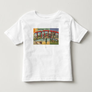 ArizonaThe SunLarge Buchstabe ScenesArizona Kleinkind T-shirt