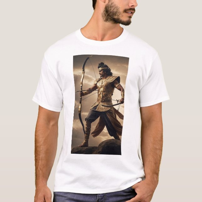 Arjuna: Der legendäre Archer von Mahabharata - Kri T-Shirt (Vorderseite)