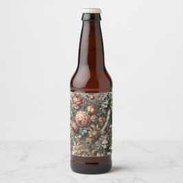 Arkane Apex - Mythische Blüte Bierflaschenetikett