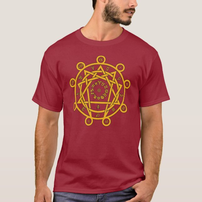 Arkane Enneagram T-Shirt (Vorderseite)