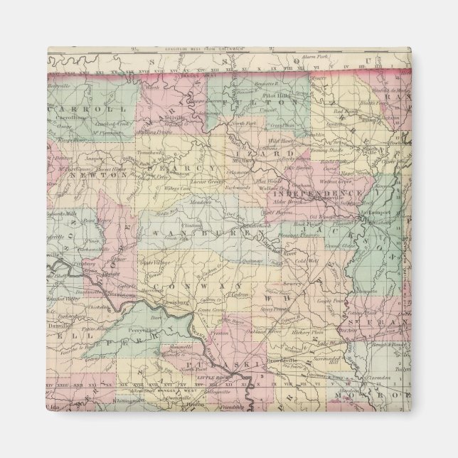 Arkansas 3 magnet (Vorne)