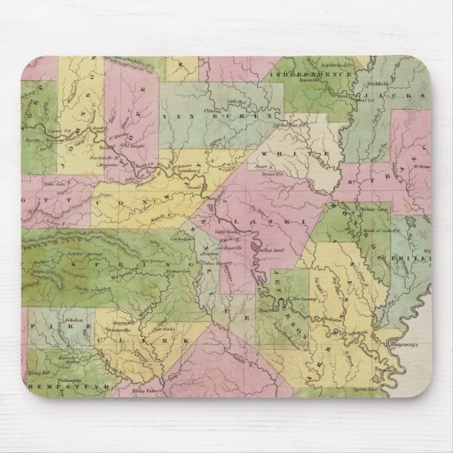 Arkansas 3 mousepad (Vorne)