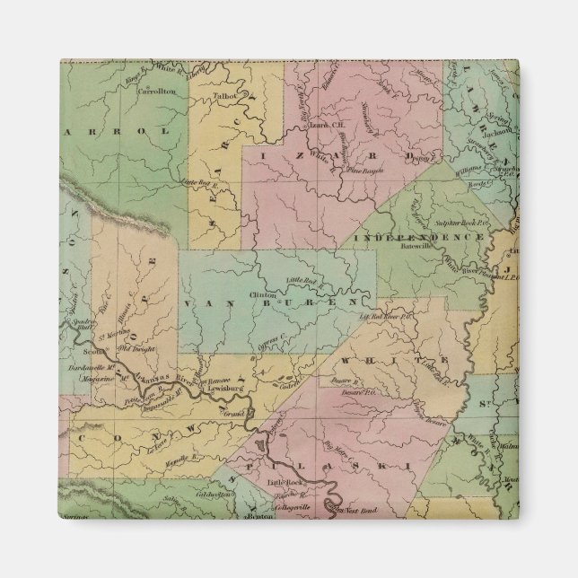 Arkansas 4 magnet (Vorne)