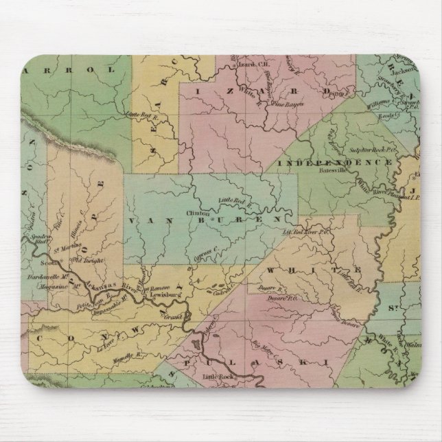 Arkansas 4 mousepad (Vorne)