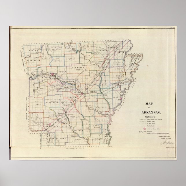 Arkansas 5 poster (Vorne)